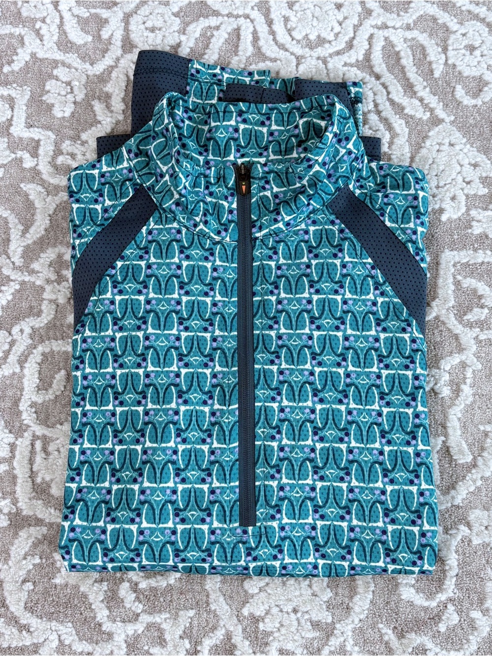 NWOT Kerrits Always Cool IceFil®️L/S 1/2 Zip Top - Picture 11 of 13
